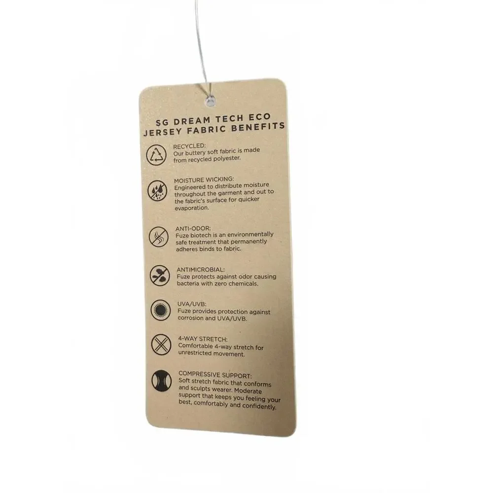 Spiritual Gangster Kaci Asymmetric Active Women’s White Dress - S - Picture 5 of 6